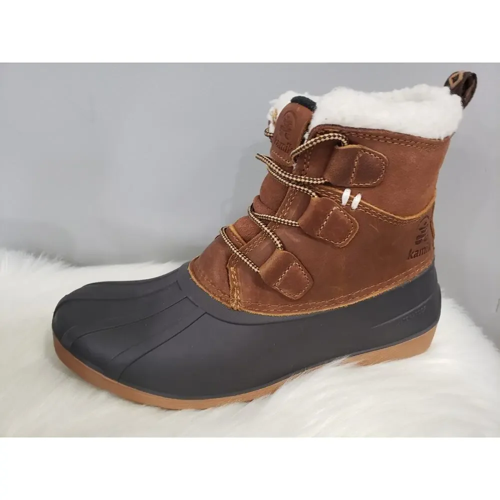 NEW Size 6‎ Kamik Women's Simona Mid Snow Waterproof Insulated Boots Duck WARM